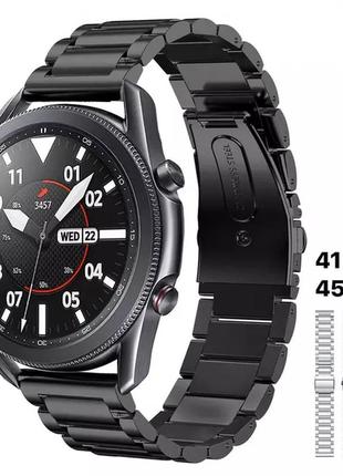 Литой браслет для samsung galaxy watch 3 41 / 45mm gear s3 frontier / galaxy watch 46 мм и др.5 фото