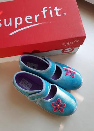 Фирменные туфли-тапочки super fit р-р27(16.5см)оригинал.распродажа!!!4 фото
