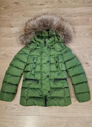 Куртка пуховик moncler оригинал размер 8 лет