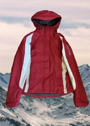 Лыжный костюм salomon оригинальный i’m красный белый2 фото