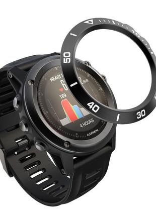 Металлическая рамка (безель) для смарт-часов garmin fenix 5x/5x sapphire/5x plus/5x plus sapphire