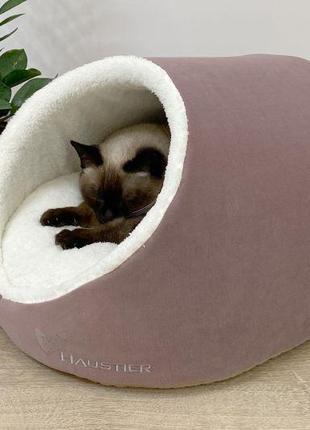 Будиночок для кота або собаки cave powder s - 47x40x28см