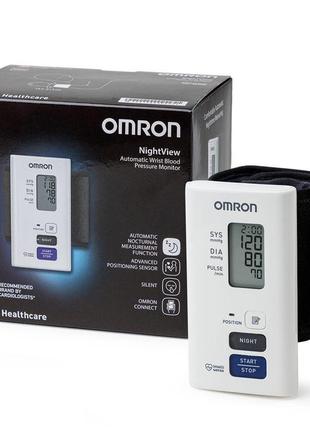 Тонометр omron nightview (нем-9601t-e3) на запястье гарантия 5 лет