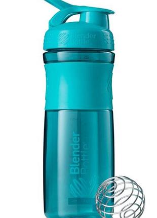 Шейкер спортивний (пляшка) blenderbottle sportmixer flip 28oz/820ml teal