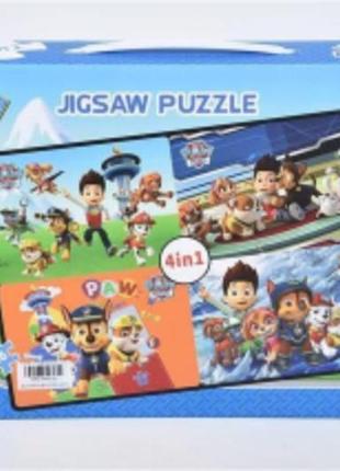 Набор пазлов картонних "щенячий патруль"