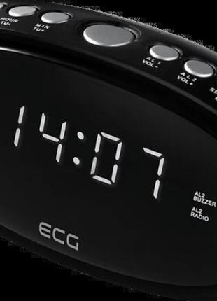 Радио-часы ecg rb 010 black