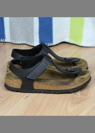 Детские анатомические сандалии босоножки birkenstock kairo hl kids 36р. 23 см.