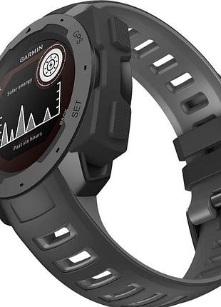 Cменный ремешок для наручных часов garmin instinct tide / esports / solar / tactical