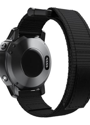 Тканевий ремінець для garmin fenix 6-6 pro / 6 supphire / fenix 5-5 plus / foreruner 945 / marq / 22 мм