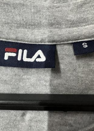 Серая футболка fila4 фото