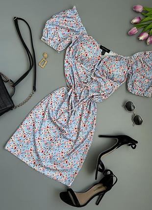 Сукня в квітковий принт  new look