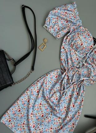 Сукня в квітковий принт  new look3 фото