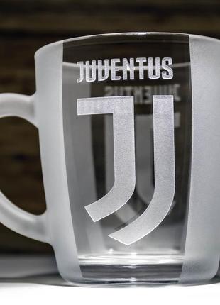 Чашка з гравіюванням фк ювентус fc juventus