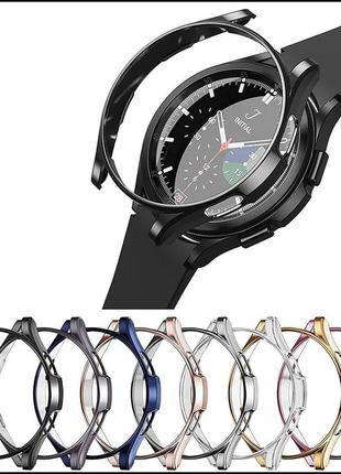 Защитный силиконовый чехол для samsung galaxy watch 43 фото