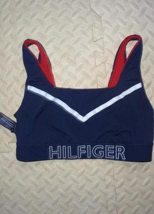 Женский двусторонний спортивный бюстгальтер tommy hilfiger4 фото