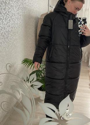 Куртка пуховик длинный зимний