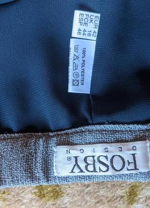Нарядные брендовые брюки палаццо fosby. разм. xl/xxl (16)9 фото