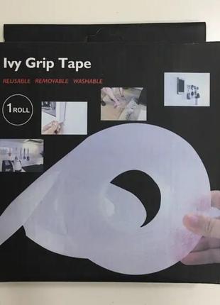 Многоразовая крепежная лента- скотч mindo ivy grip tape 1 м