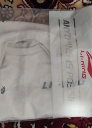 Мужская футболка li-ning