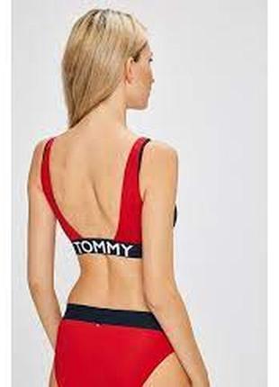 Женский двусторонний спортивный бюстгальтер tommy hilfiger2 фото