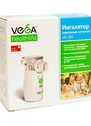 Меш інгалятор (небулайзер) vega vn 300 гарантія 2 роки2 фото