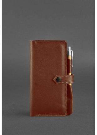 Кожаный тревел-кейс 4.0 светло-коричневый