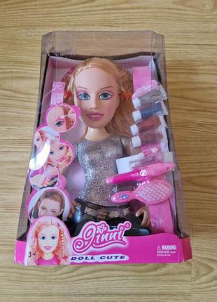 Іграшкова лялька для зачісок і макіяжу