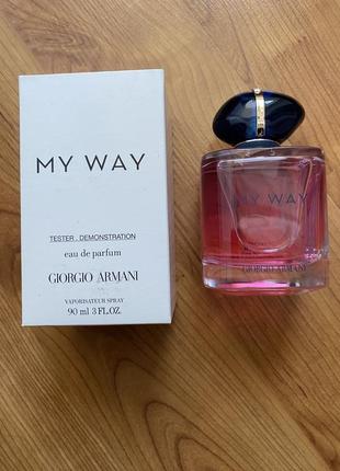 Жіночі парфуми giorgio armani my way (тестер) 90 ml.