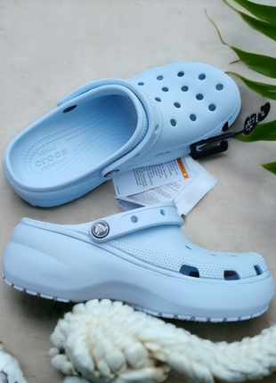 Сабо на платформе crocs classic platform w91 фото