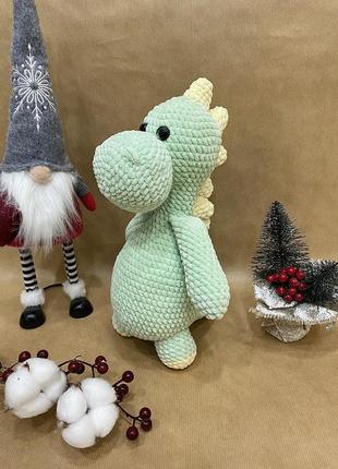 Мʼяка іграшка амігурумі «дракоша»