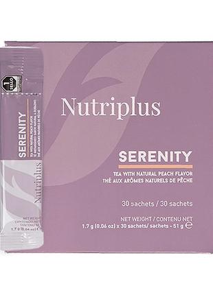 Суміш екстракту трав, чай персик (кардамон, мальва, гібіскус) nutriplus serenity, 30 стиків