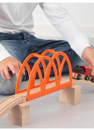 Ikea lillabo (103.200.63) железнодорожный мост по 5 предметам2 фото