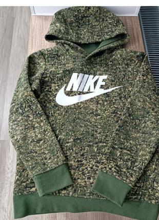 Толстовка, капюшонка утепленная nike на 5-6 р. р. 110-116 см.5 фото