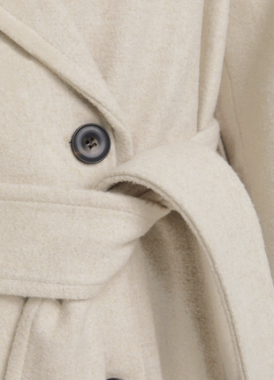 Шикарное пальто тренч с шерстью в стиле old money5 фото