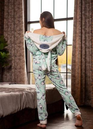 Пижама комбинезон с карманом на попе кигрими2 фото
