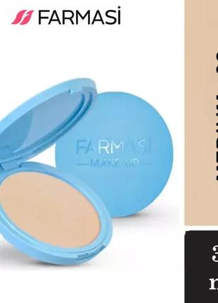 Bb-пудра all in on 02 натуральний, medium make up farmasi
