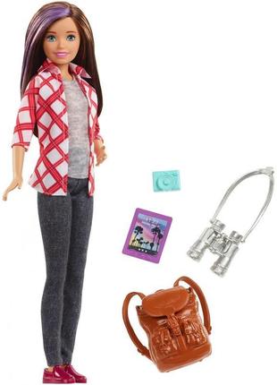 Игровой набор barbie скимппер путешественница travel skipper mattel