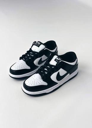 Зимние кроссовки nike dunk sb black &amp;white winter2 фото