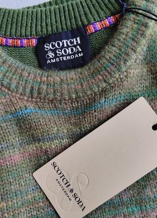 Мужской джемпер свитер шерсть scotch & soda amsterdam 1672413 фото