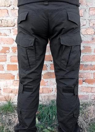Штани штани тактичні під наколінники kombat uk black (36)4 фото