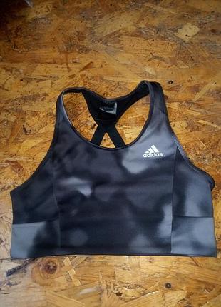 Спортивний топ бюст adidas aeroready1 фото