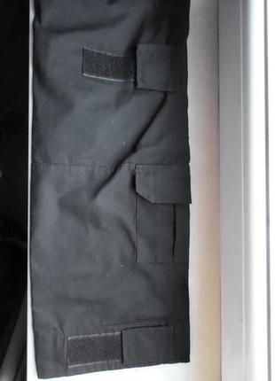 Штани штани тактичні під наколінники kombat uk black (36)10 фото