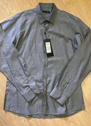 Базова сорочка 💯 % коттон нова з біркою розмір l