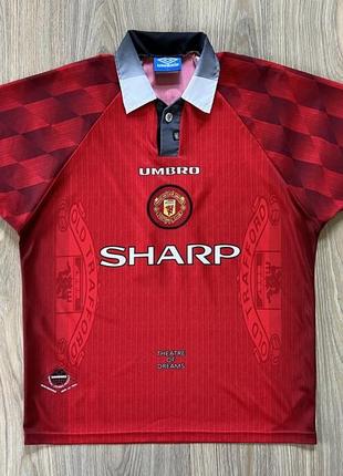 Мужская винтажная футбольная джерси umbro manchester united ryan giggs 1996/972 фото