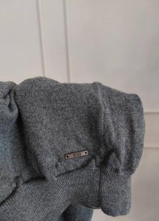 Hugo boss вовняний светр джемпер пуловер реглан шерстяной свитер джемпер пуловер4 фото