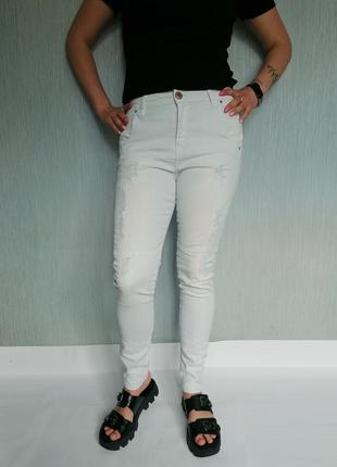 Чудові білі джинси2 фото