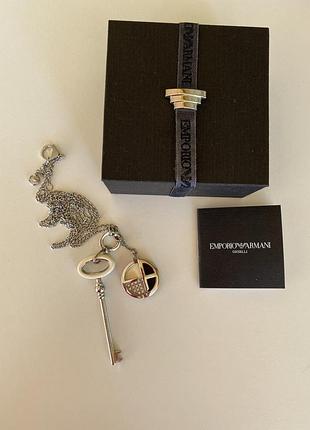 Подвеска эксклюзив ключ большой оригинал armani