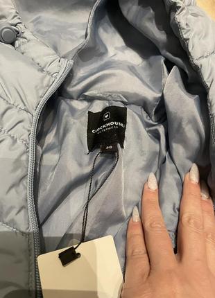 Куртка на синтепусі з капюшоном коротка2 фото