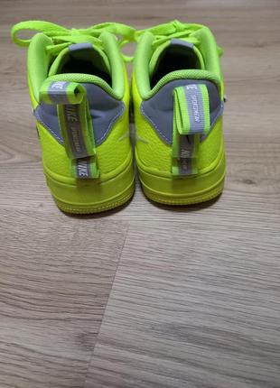 Оригинальные кроссовки nike air force 1 utility volt 24 фото