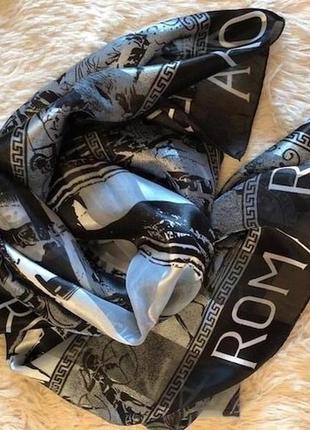 Классный большой платок roma (рим), италия